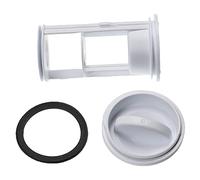 vhbw Filtro de pelusas compatible con AEG Electrolux Lavamat LV5080 914285209-00 lavadoras - 6,2cm + junta