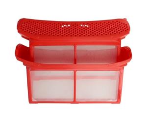 vhbw Filtro de pelusas compatible con Balay 3SB987B1/22, 3SC74101A/17 secadora, secadora bomba de calor - Filtro + soporte