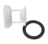 vhbw Filtro de pelusas compatible con Bosch Siemens Balay Neff WFO284F/07, WFO2850DN/01, WFO2842/07 lavadoras, secadora - 6,2cm + junta