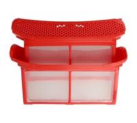 vhbw Filtro de pelusas compatible con Bosch/Siemens serie WT43W secadora, secadora bomba calor - Filtro + soporte