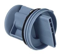 vhbw Filtro de pelusas compatible con Bosch WAE28465 | WAE28464, WFL1602, WFL1262Z, WAE28480, WAE28470 lavadoras, secadora - 6,3cm + junta