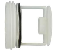 vhbw Filtro de pelusas compatible con Indesit ITWA C 51151, ITWA71252WFR, ITWD 51052, ITWD 61052, ITWD 61053 lavadoras, secadoras - 5,6 cm, anillo de sellado