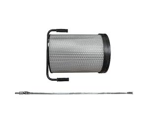 vhbw Filtro de polvo fino compatible con Holzmann unidad de aspiración ABS1080 sistema extracción para máquinas para madera + cepillo