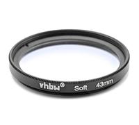 vhbw Filtro difusor desenfoque para cámaras Digitales, DSLRs - 43 mm