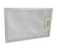 vhbw Filtro metálicos de grasa compatible con Teka DM-70 VR03, DM-70VR02, DM70 VR.03, DM70VR02, DM70VR03 campana extractora, aluminio