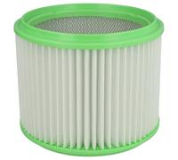 vhbw Filtro plisado compatible con Gisowatt Brico 235 P, Brico 230, Brico 230 P/X aspiradora - Filtro, cartucho