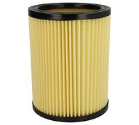 vhbw Filtro plisado compatible con Hikoki/Hitachi WDE 3600, 1200, 1200M aspiradora - Amarillo Negro