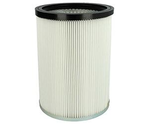 vhbw Filtro plisado compatible con Kärcher NT 70/3 Tc *EU, NT 90/2 Me Classic *AR, NT 90/2 Me Classic *BR 127 V aspiradora - blanco