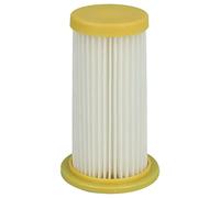 vhbw Filtro plisado compatible con Philips FC8261, FC8257/01 ParquetCare | para FC8256/01 HomeCare, FC8028 aspiradora - Cartucho - amarillo blanco -