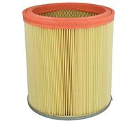 vhbw Filtro plisado compatible con Rowenta RU 36_DE DE, RU 36_BE BE, RU 36_AT AT, RU 361 aspiradora - amarillo naranja lavable