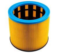 vhbw Filtro plisado compatible con Starmix GS, AS, NSG, HS aspiradora - azul amarillo 7200 cm²
