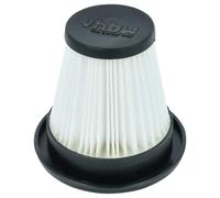 vhbw Filtro plisado compatible con Stihl SEA 20 aspiradora en seco y húmedo - negro blanco