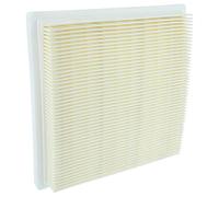 vhbw Filtro plisado plano compatible con Bosch AdvancedVac 18V-8 aspiradora | Elemento filtrante