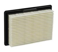 vhbw Filtro plisado plano compatible con Bosch GAS 10.8 V-Li, 12 V, 12V Professional aspiradora - Elemento filtrante