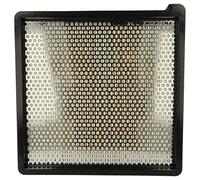 vhbw Filtro plisado plano compatible con Kärcher KM 75/40 W P Jubilee, KM 75/40 W P Edition fregadora, barredora - Filtro de aire, de repuesto