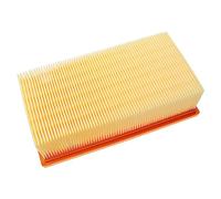 vhbw Filtro plisado plano compatible con Kärcher NT 22/1 Ap BP, NT 351 Eco-HO aspiradora, aspiradora seco y húmedo - Elemento filtrante