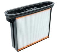 vhbw Filtro plisado plano F8 compatible con Bosch GAS 25 L SFC, 50, 25, 50 M aspiradora industrial, seco y húmedo - Elemento filtrante