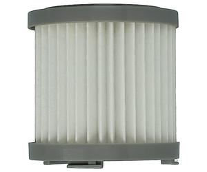 vhbw Filtro reemplaza De Longhi KG1045 para aspiradora - filtro Hepa Gris Blanco