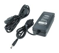 vhbw Fuente alimentación CA/CC Compatible con Wahoo KICKR ROLLR, Snap, Core Equipo de Fitness - 140 cm