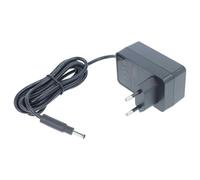 vhbw Fuente alimentación compatible con Grundig VCP3930, VCP5030, PSE50357 | estación carga aspiradora - 140 cm de longitud cable negro
