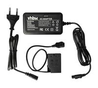 vhbw Fuente alimentación Compatible con Nikon D5500, D5100, D5200, D5300, D5600 cámara, cámara Digital + acoplador CC (reemplaza Nikon EP-5A) 2m