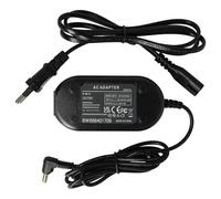 vhbw Fuente de alimentación Compatible con Panasonic NV-DS29, NV-DS30, NV-DS28B, NV-DS29B cámara de vídeo, DSLR - Cable Red, 2 m