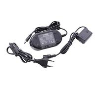 vhbw Fuente de alimentación Compatible con Sony ZV-E10 cámara de vídeo, DSLR - Cable Red + acoplador CC, 2 m