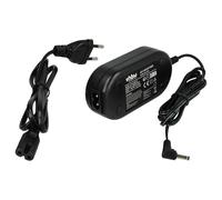 vhbw Fuente de alimentación reemplaza Canon CA570, CA-570, CA570K, CA-570K para cámara de vídeo, DSLR - Cable Red, 2 m