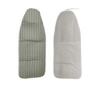 vhbw Funda Tabla de Plancha Compatible con Foppapedretti Stirolux, Stiro Top - Gris Blanco