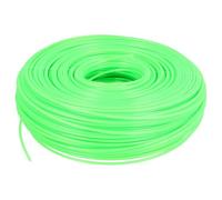 vhbw Hilo de Corte Universal para cortacésped, Recortadora - Hilo Recambio, Verde, 2 mm x 100 m, Redondo