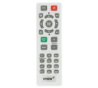 vhbw Mando a Distancia Compatible con BenQ TW523P, TH680, TS513P, TS521P, TH530, TS537, TW523, TH682ST, TH535, TH681 proyector - Repuesto