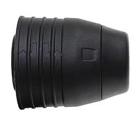 vhbw mandril SDS compatible con Bosch RH432VCQ destornilladores, taladros - Diámetro int. de 1,1 cm, negro