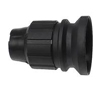 vhbw mandril SDS compatible con Hilti TE 2-M, TE 5, TE 5-A, TE 6, TE 6-A, TE 6-C destornilladores, taladros - Diámetro int. de 1 cm, negro