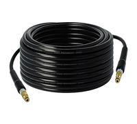 vhbw Manguera de 30m compatible con Kärcher K 3 Premium, K 3 Premium *AR, K 3 Premium Home * hidrolimpiadora - Rosca de latón