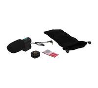 vhbw micrófono estéreo Compatible con Sony Alpha A700, SLT-A33, SLT-A33L, A450Y, A700Z, A450, A850Q, A850, A450L, A500 cámara - Micrófono Externo