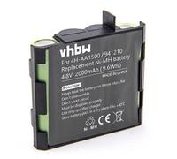 vhbw NiMH batería 2000mAh (4.8V) para Compex | Fit 1.0, Fit 3.0, Full Fitness, FullFitness, Mi, Mi-Fitness
