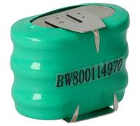 vhbw NiMH Batería de botón de Repuesto (150 mAh, 3,6 V, NiMH)