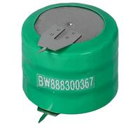 vhbw NiMH Batería de botón de Repuesto Tipo V250H 250 mAh 3,6 V Compatible para lámparas solares, etc.