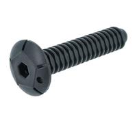 vhbw Pata niveladora reemplaza Teka 436693, 426486 para lavavajillas - Pies de 11 cm, negro
