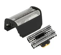 vhbw Pieza de corte combi pack compatible con Braun 4840, 4845, 4875, 4876, 5491, 5492, 5493 afeitadora eléctrica, lámina + bloque de cuchillas, negro