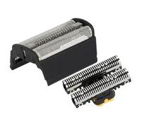 vhbw Pieza de corte combi pack compatible con Braun Flex Integral 5311, 5312, 5314, 5315 afeitadora eléctrica, lámina + bloque de cuchillas, negro