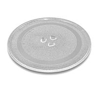 vhbw Placa de microondas compatible con Panasonic NN-K103, NN-K133, NN-SD277 microondas - Plato giratorio con soporte en Y, vidrio, 24,5 cm