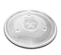 vhbw Placa de microondas universal para microondas por ej compatible con Bosch, Siemens, Bauknecht - Plato giratorio, vidrio, 27 cm