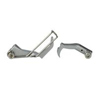 vhbw Prensatelas Cremallera Derecha Compatible con Duerkopp Adler 669, 767, 467, 667, 367, 1767, 868, 869, 768, 867 máquinas Coser industriales