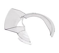 vhbw Protector salpicaduras compatible con KitchenAid K5, K45, KP50, K45SS robot de cocina - Tapa con apertura, plástico, transparente