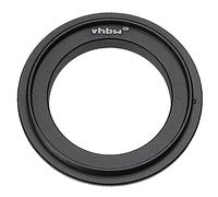 vhbw Retroadaptador 49 mm Compatible con Panasonic Lumix DMC-G1, DC-G91, DC-GX880 cámara - Anillo inversor o inversión para Objetivos de 49 mm