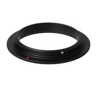 vhbw Retroadaptador 55 mm Compatible con Canon EOS 1100D, 1000D, 10D, 1200D, 100D, 1 cámara - Anillo inversor o inversión para Objetivos de 55 mm