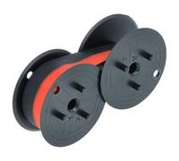 vhbw Rodillo de Tinta Negro - Rojo Compatible con Canon MP 142, 1200, 1211, 1411, 25, 141 calculadoras, Cajas registradoras