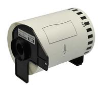 vhbw Rollo de etiquetas 103 mm x 30,48 m compatible con Brother P-Touch QL 1100 Series, QL 1110, QL 1110 NWB impresora de etiquetas - Autoadhesivo