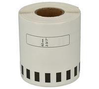 vhbw Rollo de etiquetas 62 mm x 15,24 m (1 etiqueta) reemplaza Brother DK-22212 para impresora de etiquetas - premium blanco